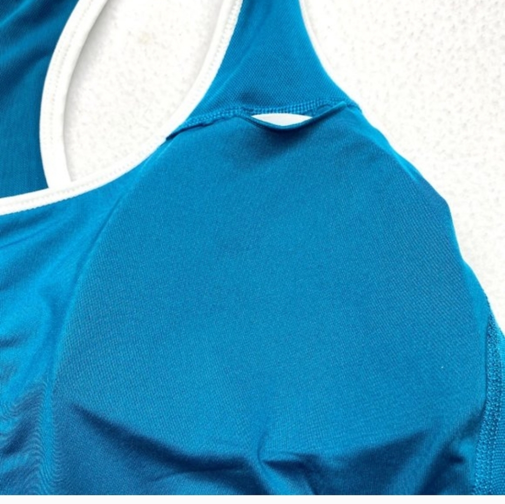 Xersion Women's Teal and Navy Sports Bra - Picture 11 of 11
